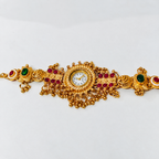 Rangrez Ruby Emerald Kashmiri Jewellery Watch — size and design details