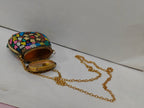 Rang Multicolour Mosaic Mini Purse | MyJhumki