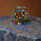 Rang Multicolour Mosaic Mini Purse | MyJhumki