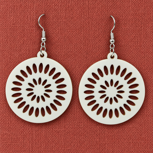 Aarika Radial Sunburst Earrings | MyJhumki