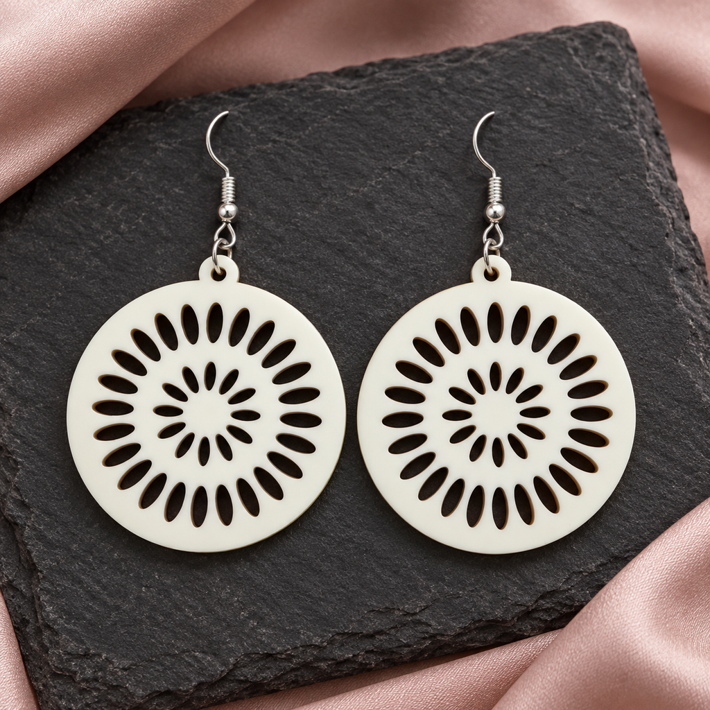 Aarika Radial Sunburst Earrings | MyJhumki
