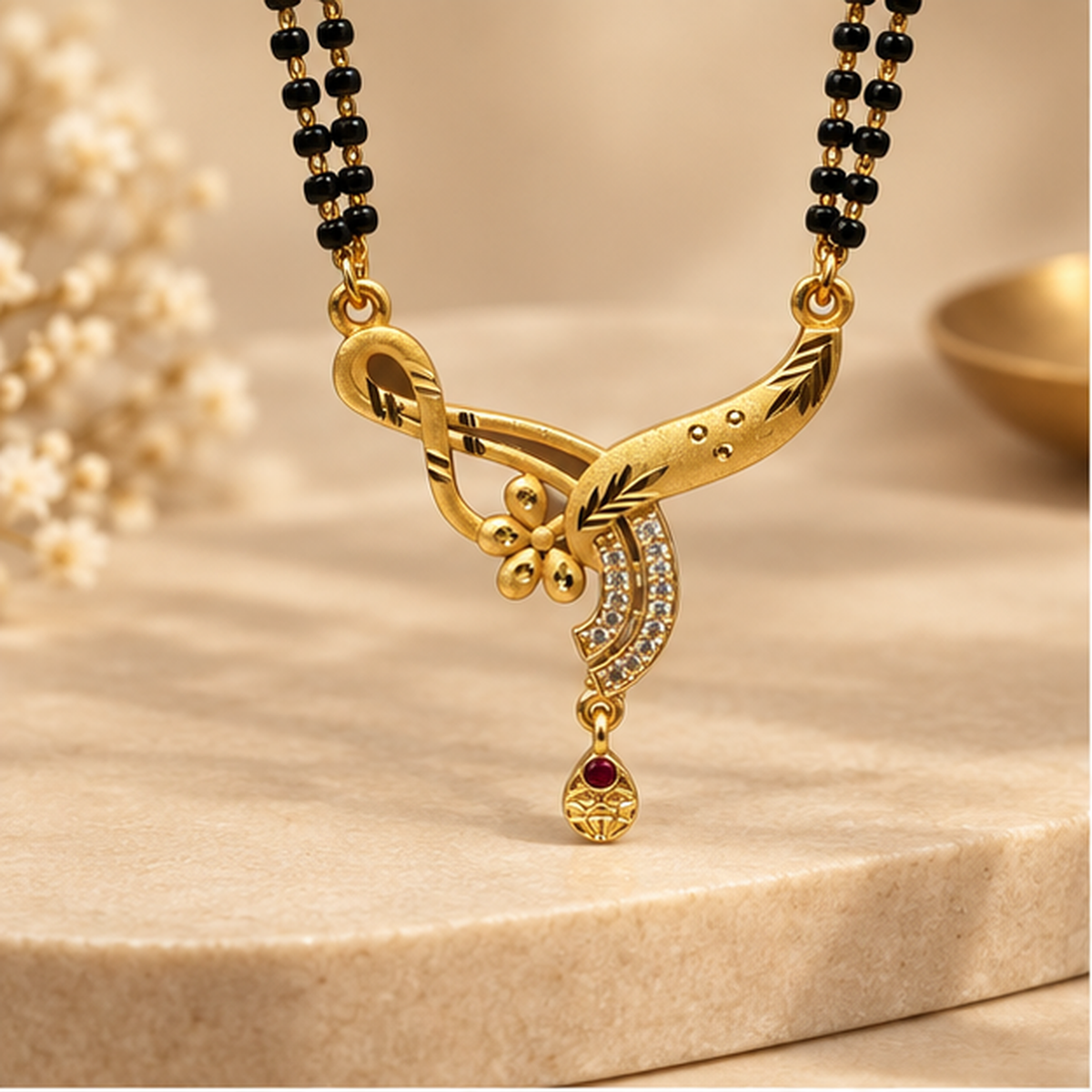 Anvika Infinity Bloom Mangalsutra by MyJhumki