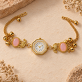 Gulabi Mor Ghungroo Kashmiri Watch | MyJhumki