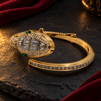 Naagmani Crystal Snake Bracelet Watch | MyJhumki