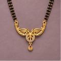 Phoolika Twin Blossom Gold-Tone Mangalsutra by MyJhumki
