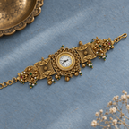 Rajsi Peacock Filigree Kashmiri Watch | MyJhumki
