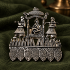 Rajwada Darbar Oxidised Statement Ring | MyJhumki
