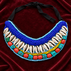 Rangrez Cowrie Garba Necklace | MyJhumki