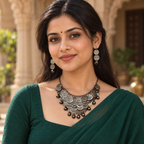 Rivaayat Coin Cascade Oxidised Necklace Set | MyJhumki