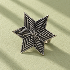 Taarika Geometric Star Statement Ring | MyJhumki
