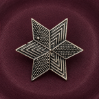 Taarika Geometric Star Statement Ring | MyJhumki