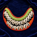 Vanra Double Cowrie Garba Necklace | MyJhumki